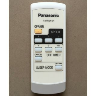 Điều khiển quạt trần 4 cánh panasonic F56MPG / F56MZG / F564 hàng chính hãng full hộp . tặng kèm pin hãng