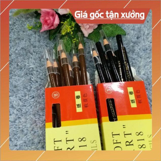 [HOT] Bán sỉ 12 cây chì bóc, chì xé kẻ mày ( 12 cây)