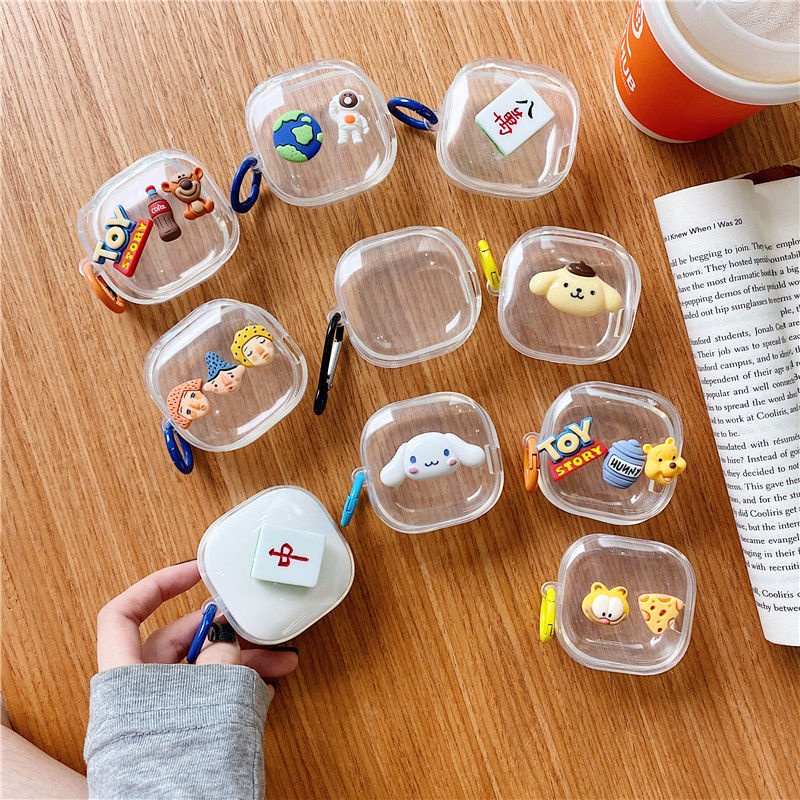 Vỏ Bảo Vệ Hộp Sạc Tai Nghe QCY T13 Mềm Trong Suốt Ba Chiều