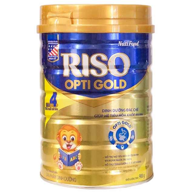 Sữa Riso Optigold step 4 900g