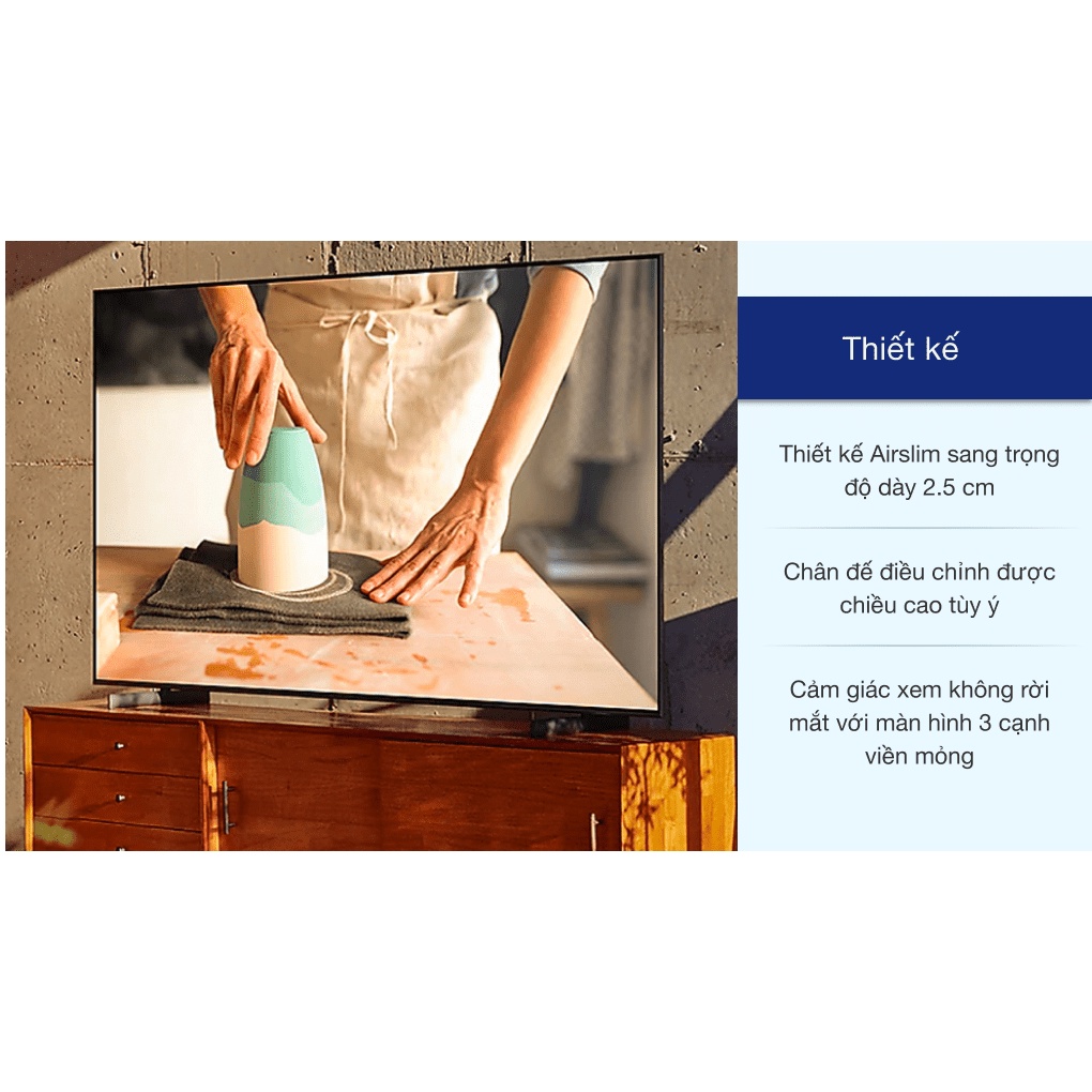 Smart Tivi Samsung 4K Crystal UHD 70 inch UA70AU8100 | BigBuy360 - bigbuy360.vn