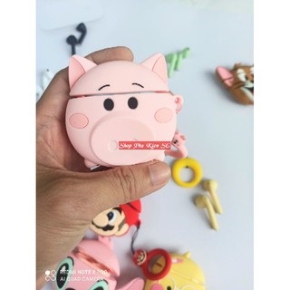 Vỏ Ốp Airpod Đựng Tai Nghe Airpods 1 2 Hình Thú Nhiều Mẫu Dễ Thương