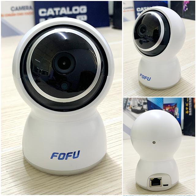 Camera FOFU FF-C6CN 1080P, camera wifi trong nhà, âm thanh 2 chiều, bảo hành 2 năm