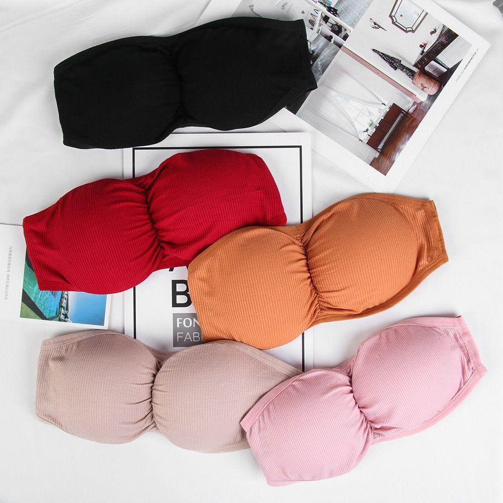 Áo Ngực Không Dây Có Mút Nâng Ngực Tàng Hình Thời Trang Mùa Hè