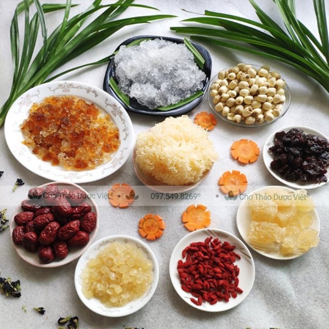 10 Set Chè Dưỡng Nhan 11 Vị (Tặng Hạt Chia + Công Thức Chuẩn)