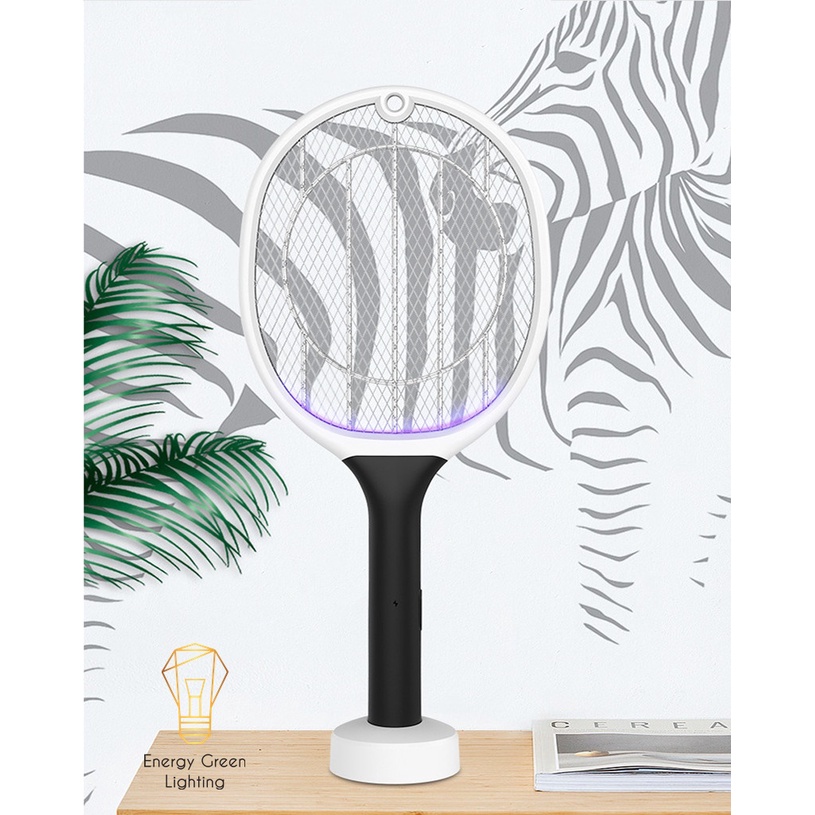 Vợt Bắt Muỗi Kiêm Đèn Thu Hút Muỗi Energy Green Lighting WP-08B - Diệt Muỗi Nhanh Gọn - An Toàn Và Hiệu Quả