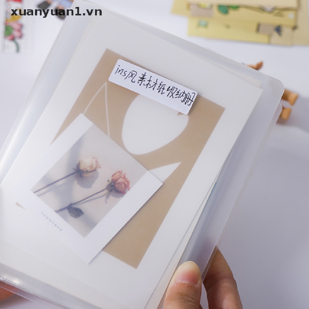 Album Ảnh Bỏ Túi 40 Tờ Khổ A6 Mới