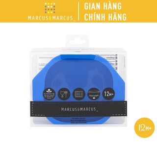 Bát ăn dặm silicon có đế hút chân không chống đổ cho bé Marcus & Marcus, từ 12 tháng – Lucas