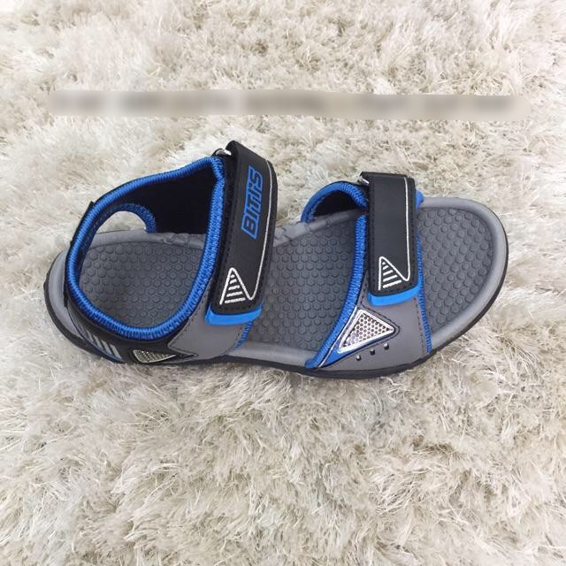 Sandal bé trai BlTIS 28-37 ❤️FREESHIP❤️ Dép quai hậu học sinh đế cao su hai quai dán DRB024300