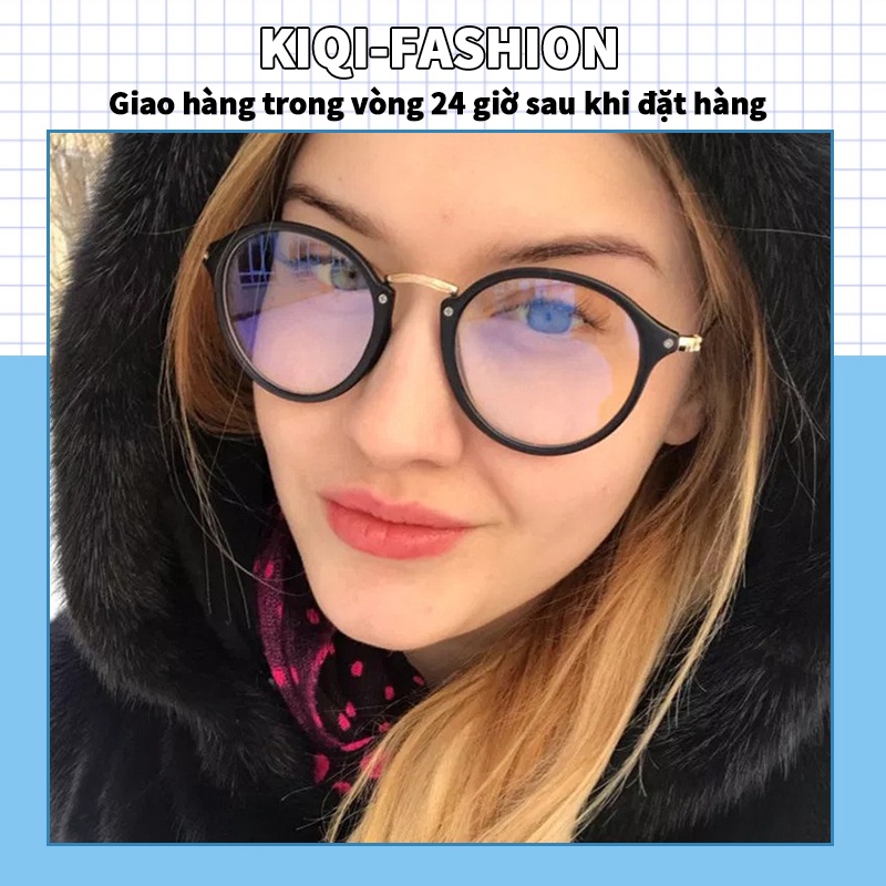 Kính mát gọng tròn phong cách Hàn Quốc thời trang cho nam/nữ (0-400)