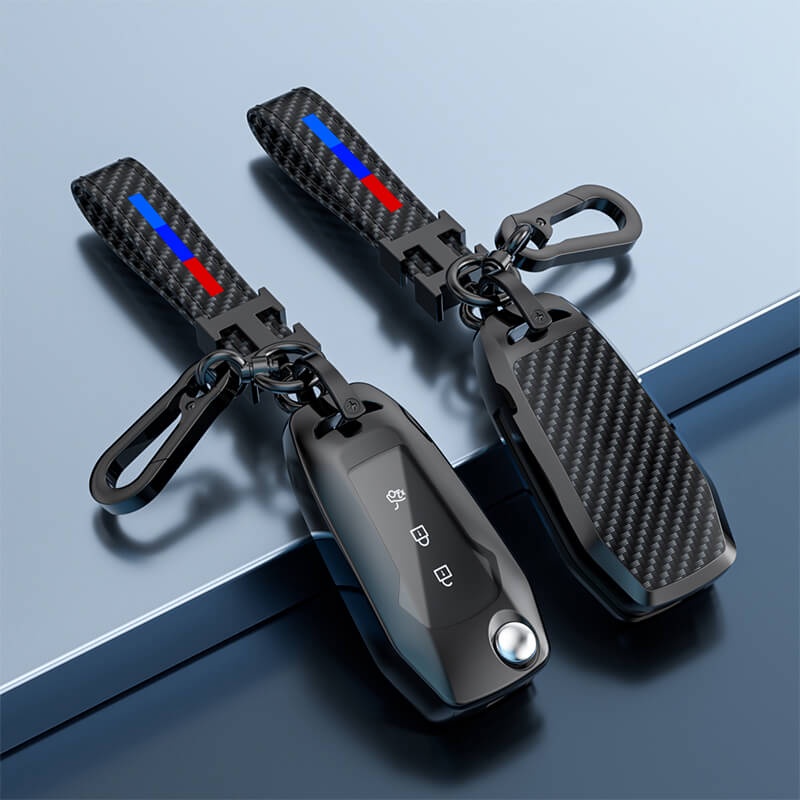 Lật Vỏ Chìa Khóa Bằng Kim Loại Cho Xe Hơi Ford Ranger Ecpsport Fiesta Focus Everest