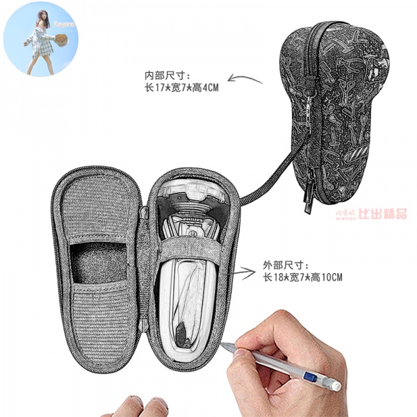 Túi Đựng Dao Cạo Râu Philips Tiện Lợi Khi Đi Du Lịch Ốp | BigBuy360 - bigbuy360.vn