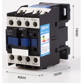 Khởi động từ contactor 18a cjx2-1801