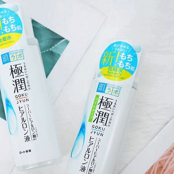 Nước Hoa Hồng Lotion Hada Labo Trắng Sọc Xanh Dưỡng Sáng Da Cho Da Dầu Hỗn Hợp