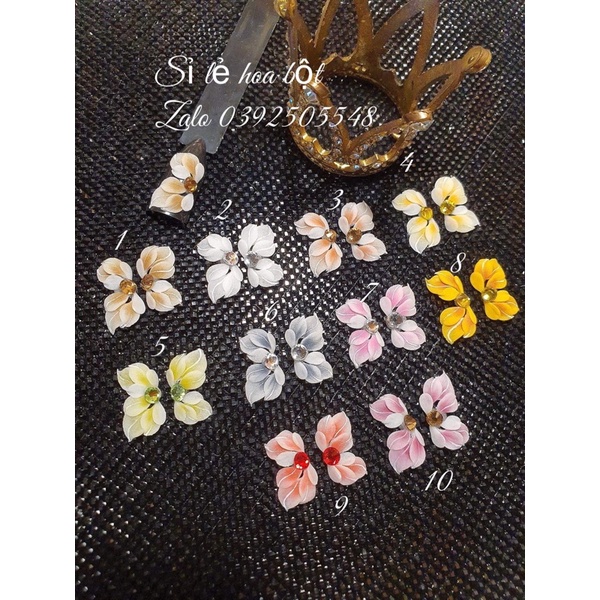 Hoa Bột Nail-Hoa Cánh Tiên -Trang Trí Móng Tay