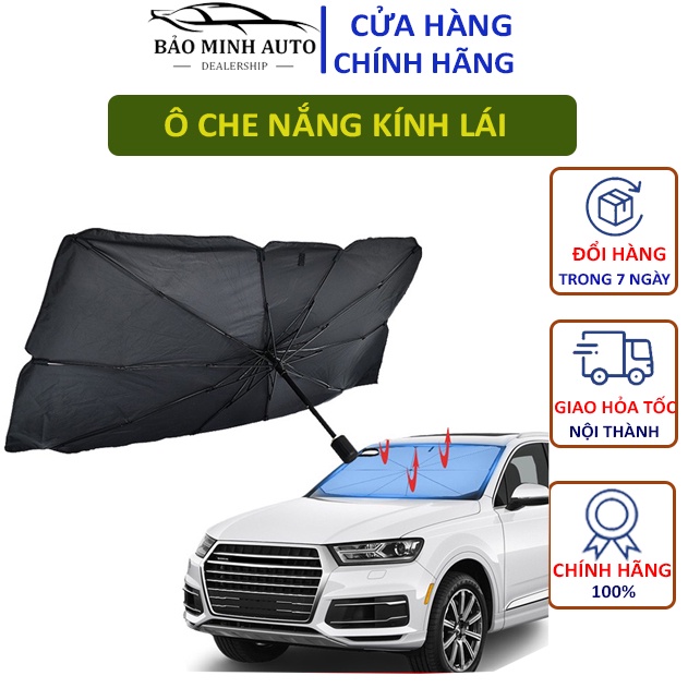 Ô Che Nắng Kính Lái Ô Tô - Dù Che Nắng Ô Tô Cao Cấp Chống Nắng, Chống Tia UV Hiệu Quả