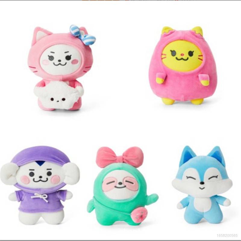 Thú Nhồi Bông Hình Nhân Vật Lia Ryujin Yuna Tuk CHUNG Truyện Tranh ITZY WDZY