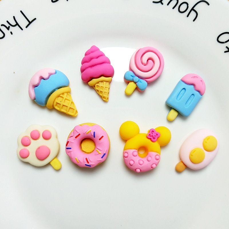 Set 4 Miếng Dán Trang Trí Bình Nước/Điện Thoại/Tủ Lạnh Hình Chai Nước 3D Bằng Nhựa Resin