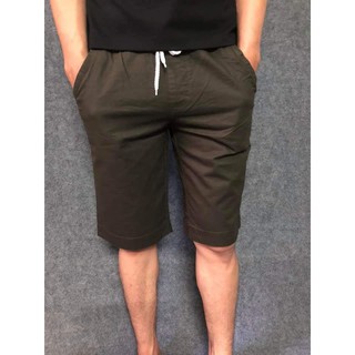quần sọt kaki lưng thun vải mịn