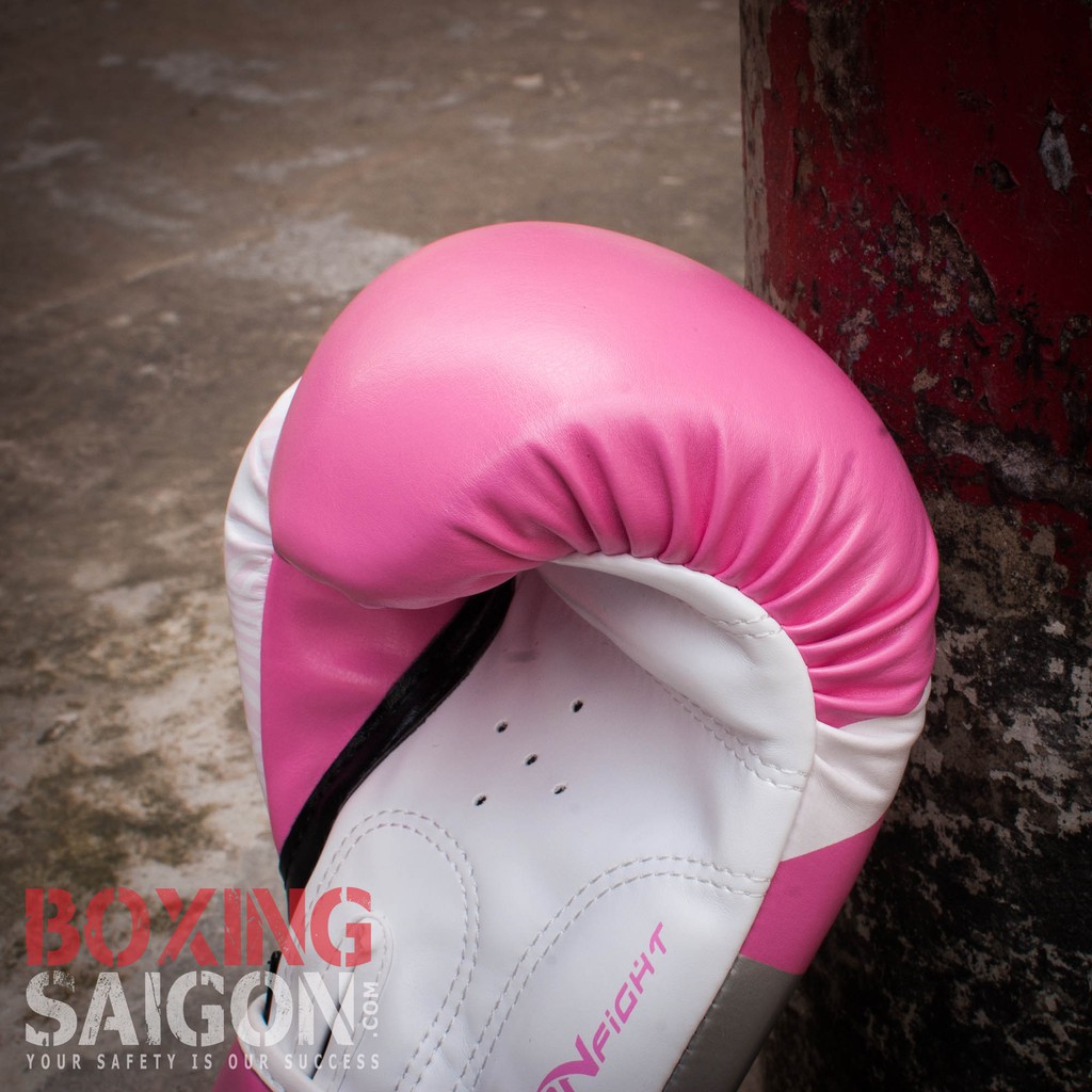 Găng tay Boxing BN ( Hồng )