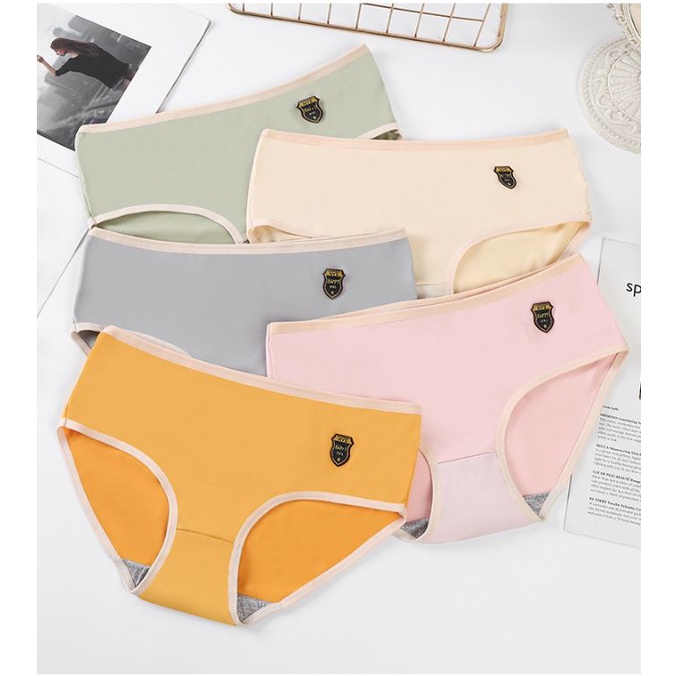 Quần lót nữ cotton Kately dễ thương mềm mại tôn dáng, tag Happy Girl QL003 | BigBuy360 - bigbuy360.vn