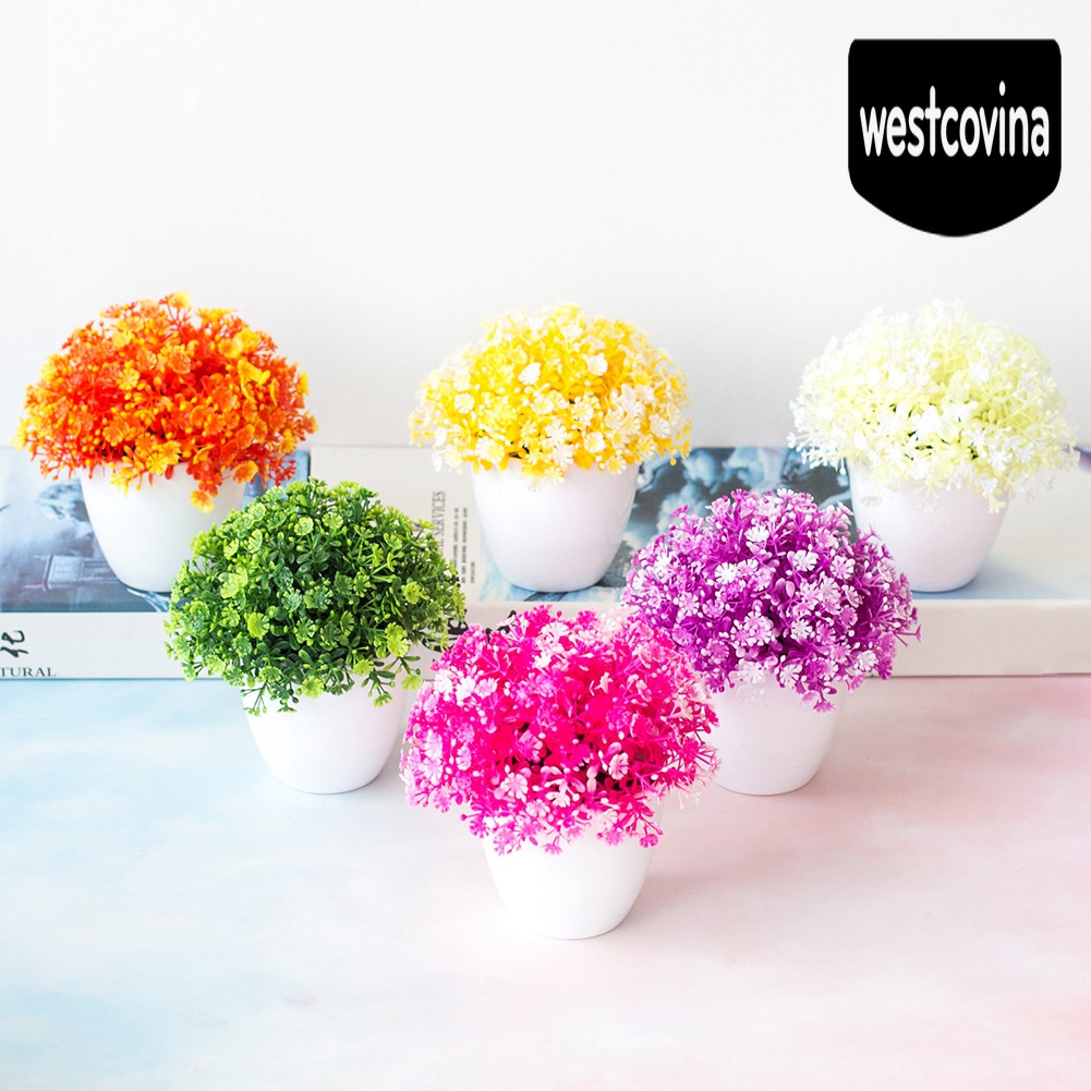 [Hot]☀ Chậu Hoa Bonsai Để Bàn Trang Trí Khách Sạn / Nhà Cửa