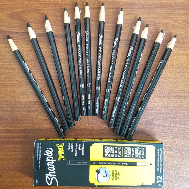 [5Cây]Chì Đá Sharpie Chuyên Dùng Trong Phun Xăm Thẩm Mỹ Và Trang Điểm
