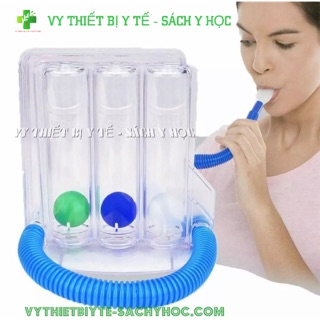 Dụng cụ thổi bóng tập thở phục hồi chức năng