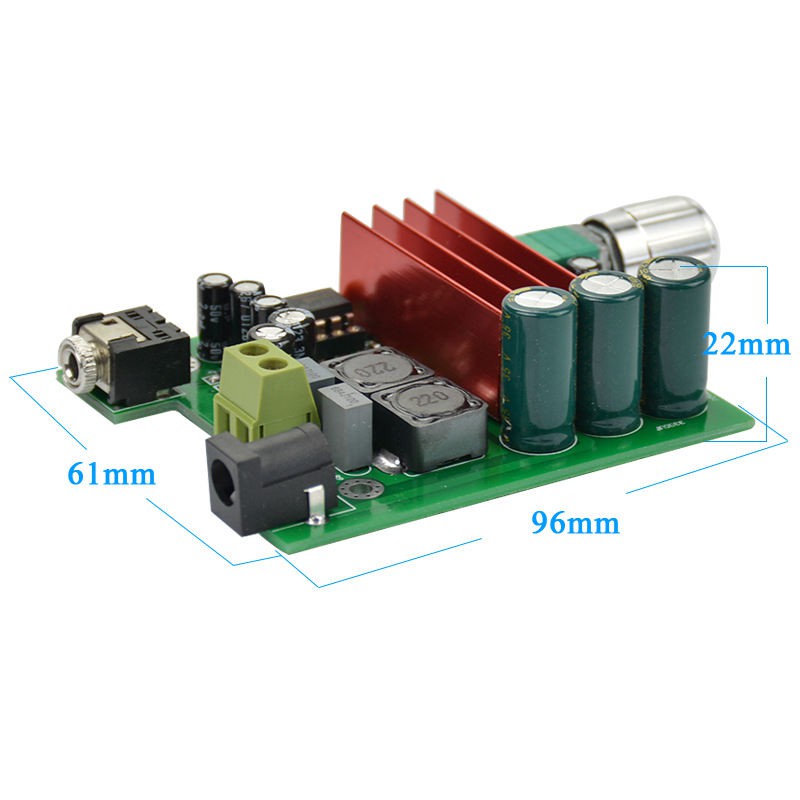 Tpa3116D2 Subwoofer Digital Power Amplifier Board Tpa3116 Amplifiers 100W Audio