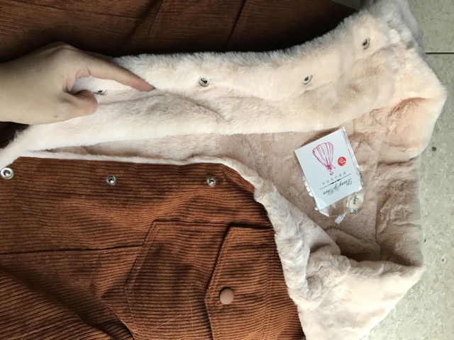 (MộcLan ORDER) Áo khoác có lớp lót lông bên trong ấm bất ngờ hợp thời trang | BigBuy360 - bigbuy360.vn