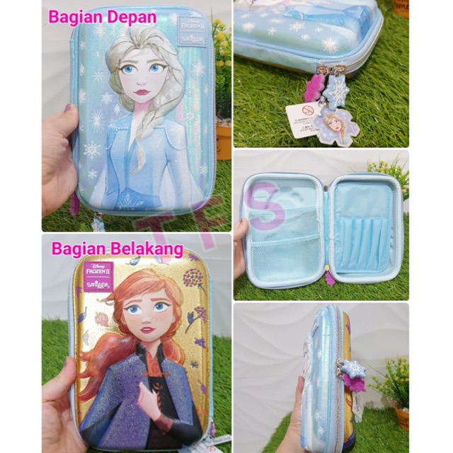 Hộp Đựng Bút Cứng In Hình Công Chúa Elsa Anna Trong Phim Frozen 2 Ốp