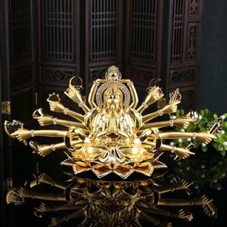 Tượng phật thiên thủ thiên nhãn trang trí taplo ô tô