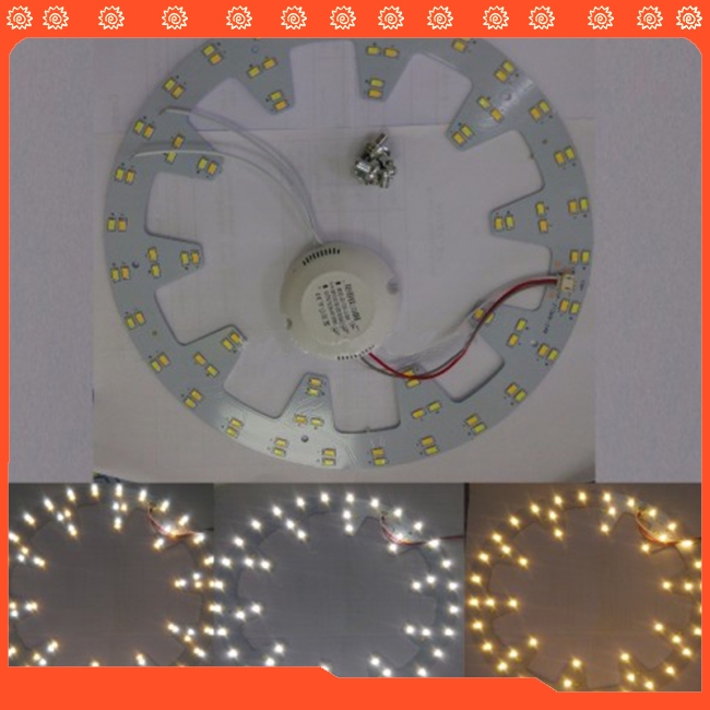 Vòng đèn LED 24W 96 bóng 5730 SMD đường kính 10.82in dùng gắn trên tường nhà
