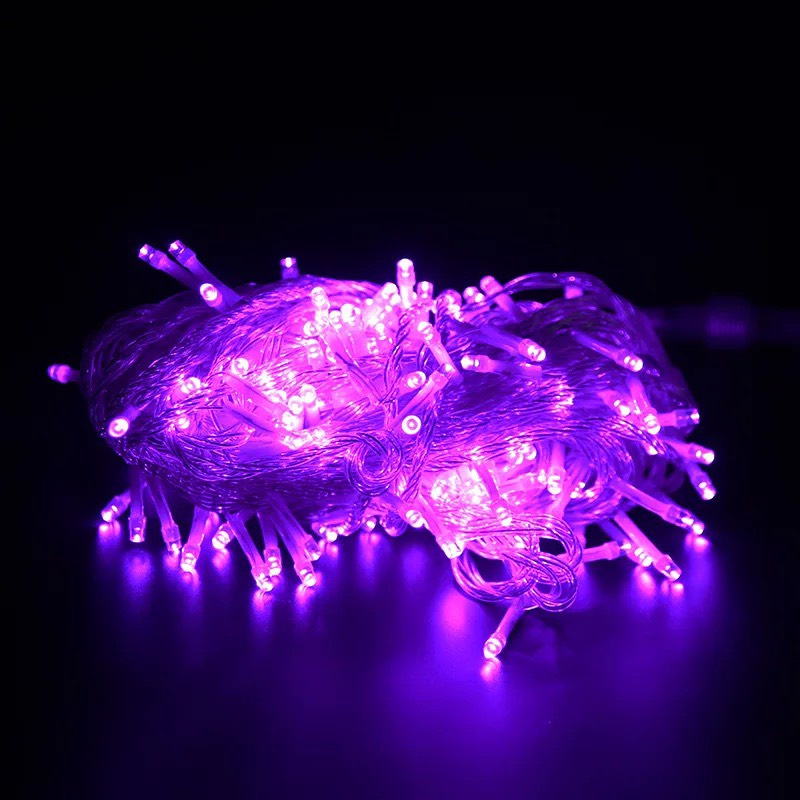 Dây Đèn Đom Đóm Xài Điện Dài 7.5 Mét Bóng Fairylight, Không Nhấp Nháy Trang Trí Nhà Cửa, Noel, Tết