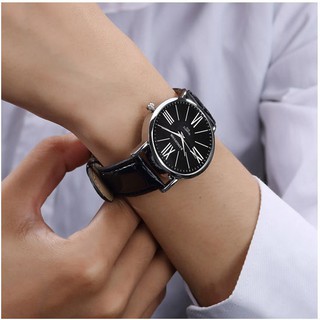 ĐỒNG HỒ NAM KINGNUOS K010 DÂY DA CAO CẤP DOANH NHÂN - TẶNG VÒNG TAY TỲ HƯU MẠ VÀNG THỜI TRANG