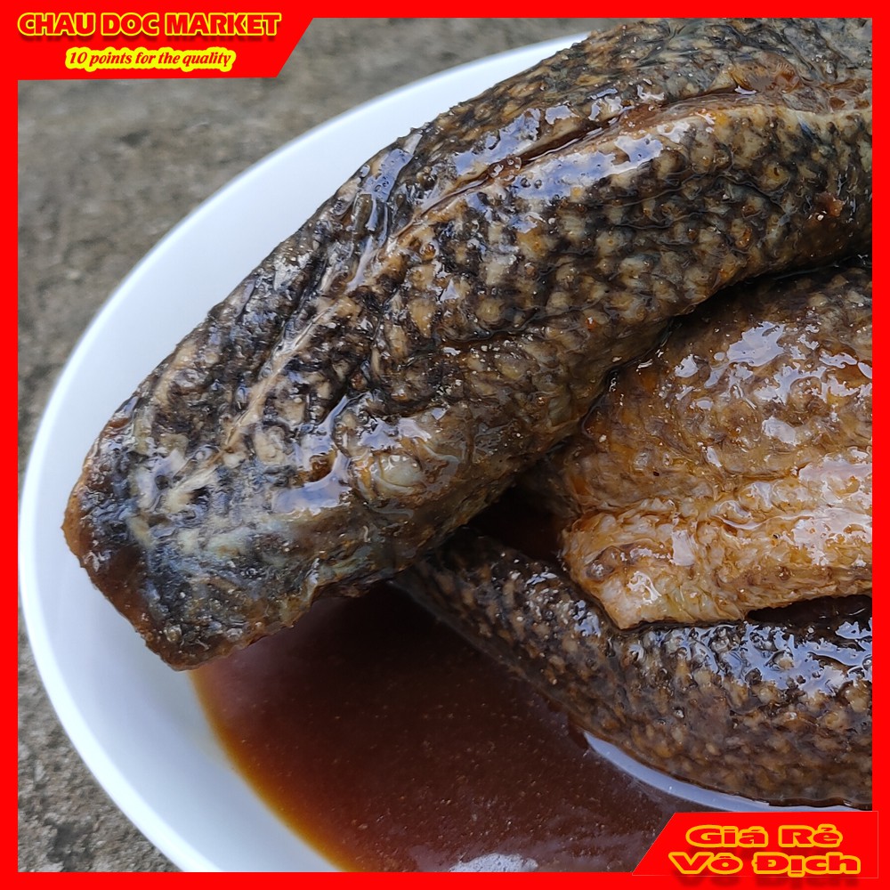 Mắm Cá Lóc Nguyên Con Châu Đốc Hủ 500gr Loại 4 con 1 Kg Thơm Ngon.