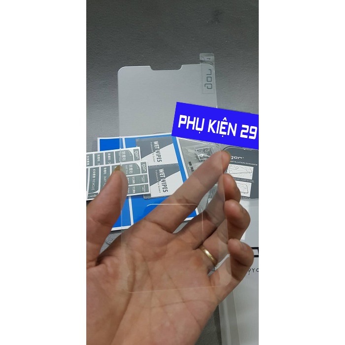 Kính cường lực cao cấp chống bám vân tay GOR
