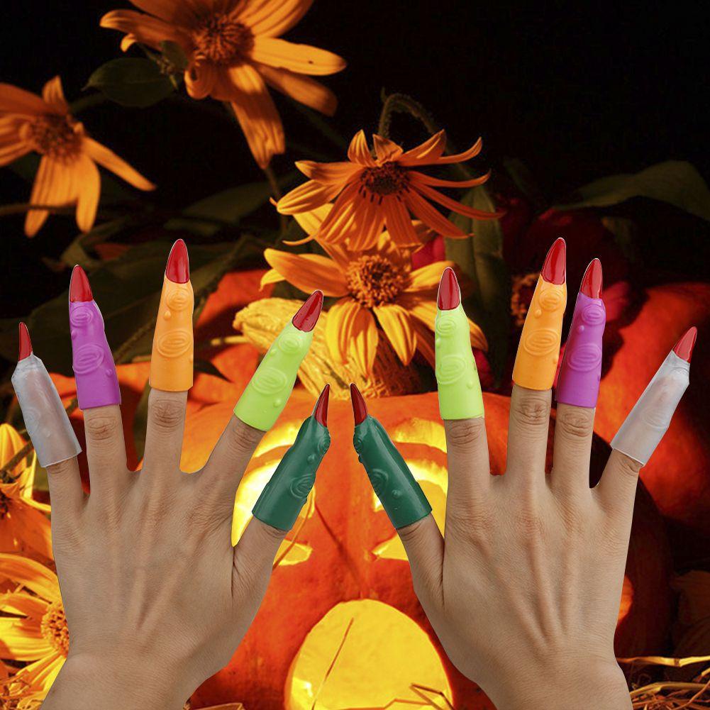 YIYU Set 10 Bao Ngón Tay Hóa Trang Halloween