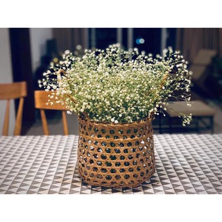 Giỏ lủng, giỏ mây tre trang trí, cắm hoa