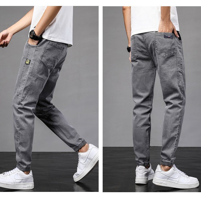 Quần Jean Nam Dáng Joger Trẻ Trung Vải Dày | BigBuy360 - bigbuy360.vn