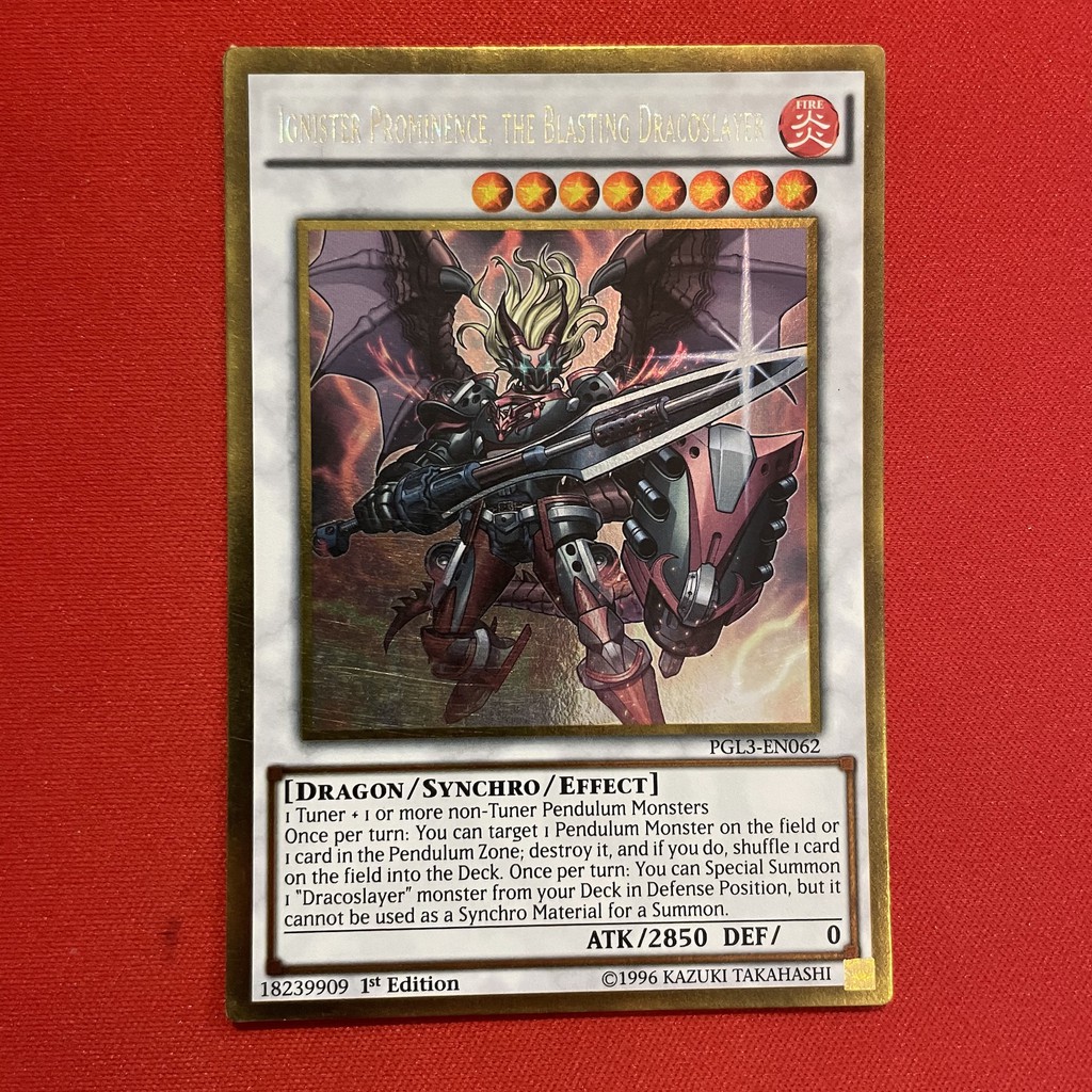 [EN-JP][Thẻ Bài Yugioh Chính Hãng] 'Ignister Prominence, The Blasting Dracoslayer'