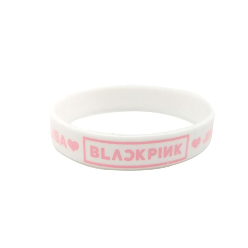 Vòng Tay Silicon Họa Tiết Tên Thành Viên Nhóm Nhạc BLACKPINK A3I7