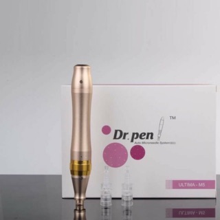 Máy lăn kim cấy phấn Dr pen M5(ko tích điện) tặng 2 đầu kim