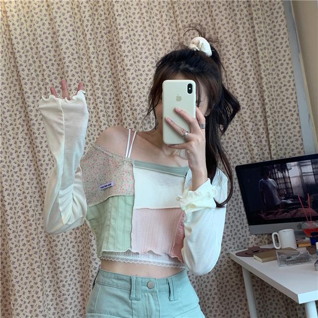 Set Chân Váy Và Áo Thun Tay Ngắn Thời Trang Phong Cách Hàn Quốc Cho Nữ