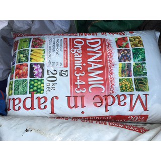 Túi 2 kg Phân gà DYNAMIC Organic 3-4-3 hàng ra từ bao 20kg