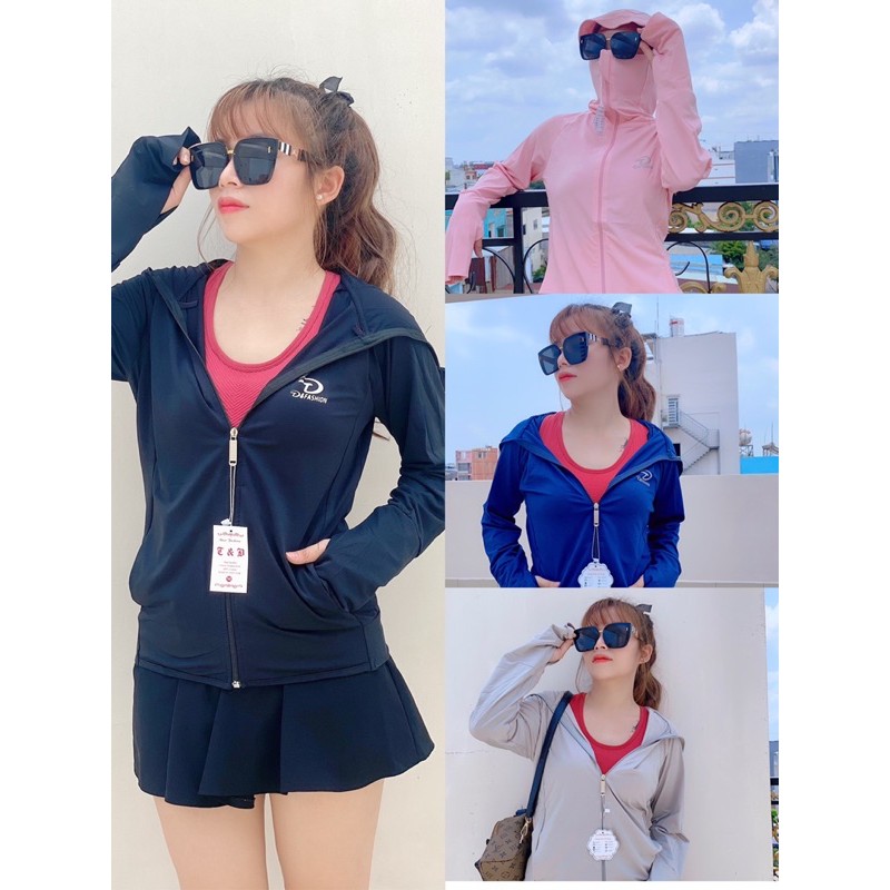 [HÀNG HOT] Áo Khoác Chống Nắng, Áo Khoác Nữ kèm bao tay khẩu trang Thông Hơi Siêu mát