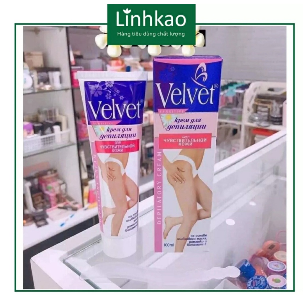 KEM TẨY LÔNG VELVET NGA 100ml