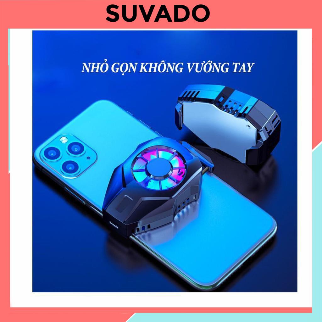 Quạt tản nhiệt Gaming sò lạnh  MEMO L01 siêu mát mini cho điện thoại iphone giá rẻ  SUVADO