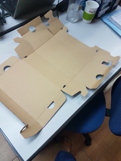 Combo 100 thùng carton trắng - 16x6x5