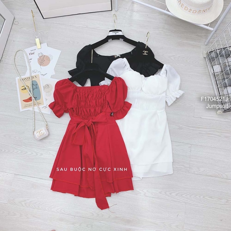 Jumpsuits nhún ngực